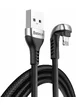 Lightning USB кабель "Baseus" U-shaped черный 1m для iPhone/iPod/iPad