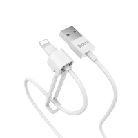 Lightning USB кабель "Hoco" X31 з підставкою 1m для iPhone/iPod/iPad