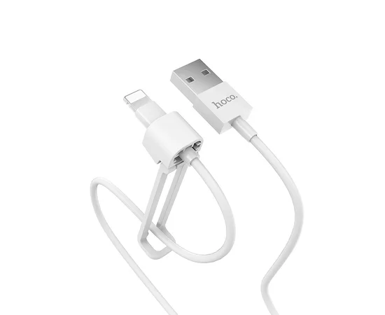 Lightning USB кабель "Hoco" X31 с подставкой 1m для iPhone/iPod/iPad
