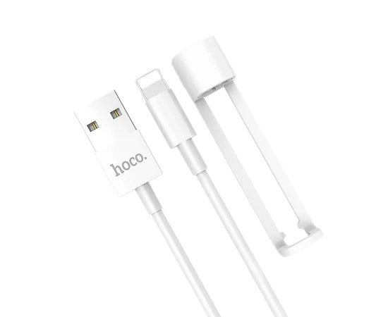 Lightning USB кабель "Hoco" X31 с подставкой 1m для iPhone/iPod/iPad