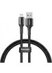 Lightning USB кабель "Baseus" Halo чорний 2m для iPhone / iPod / iPad