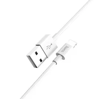 Lightning USB кабель "Hoco" X23 белый 1m для iPhone/iPod/iPad