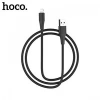 Lightning USB кабель "Hoco" X32 черный 1m для iPhone/iPod/iPad