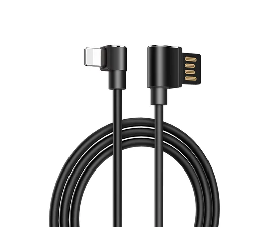 Lightning USB кабель "Hoco" U37 черный 1.2m для iPhone/iPod/iPad