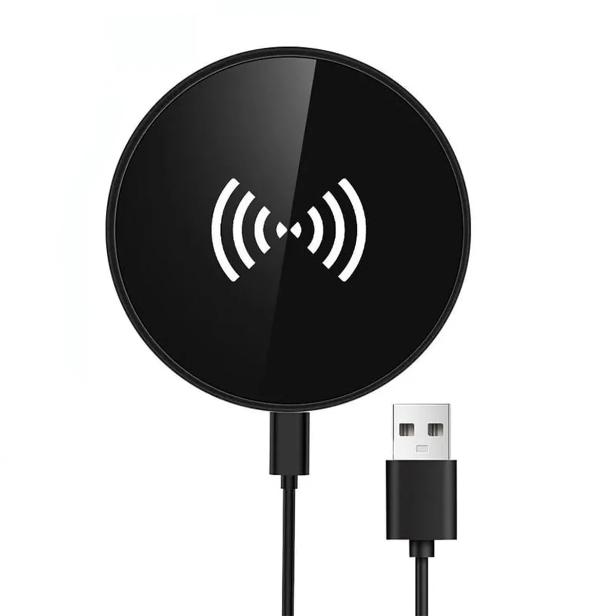 Беспроводное зарядное устройство "Jaster" 30W MagSafe Charger Pad with cable Черный