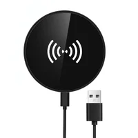 Беспроводное зарядное устройство "Jaster" 30W MagSafe Charger Pad with cable Черный