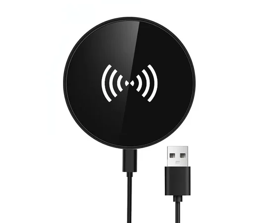 Беспроводное зарядное устройство "Jaster" 30W MagSafe Charger Pad with cable Черный
