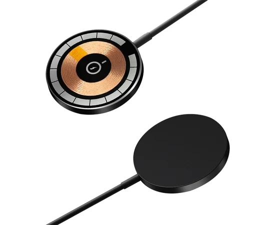 Беспроводное зарядное устройство "Jaster" 20W Magnetic MagSafe Charger Черный