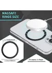 Магнітне кільце "Sticker Ring" для Magsafe Чорне