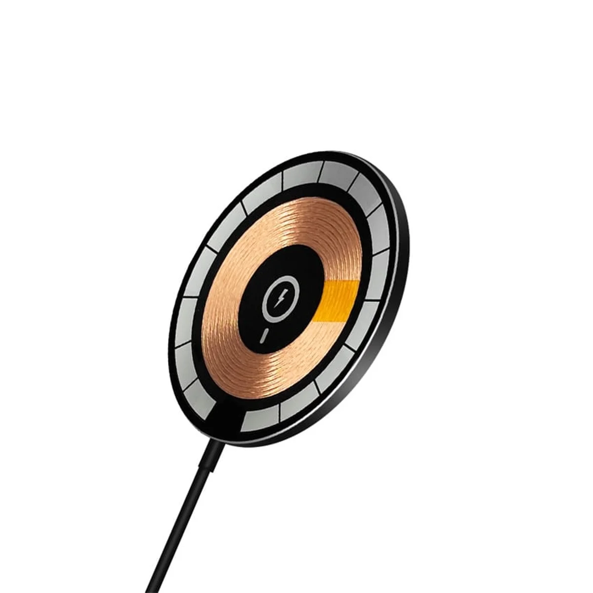 Беспроводное зарядное устройство "Jaster" 20W Magnetic MagSafe Charger Черный