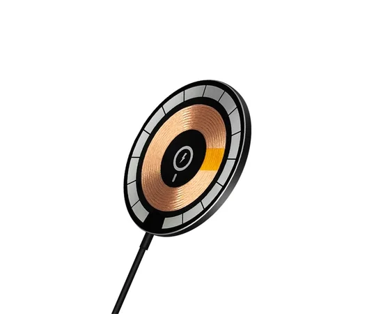 Беспроводное зарядное устройство "Jaster" 20W Magnetic MagSafe Charger Черный