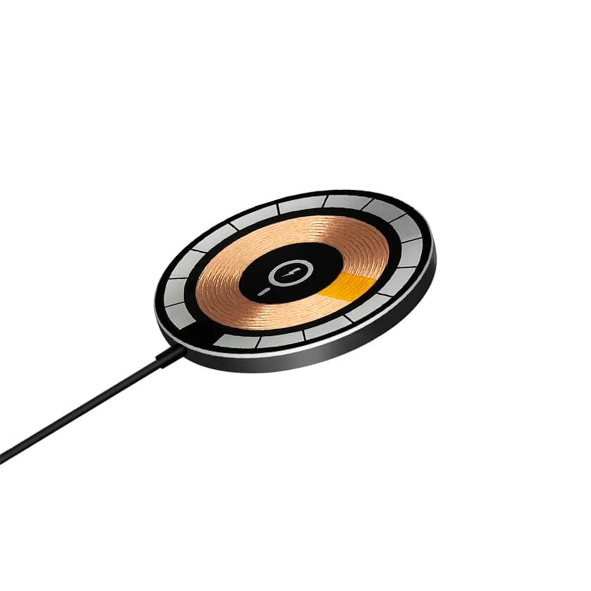 Беспроводное зарядное устройство "Jaster" 20W Magnetic MagSafe Charger Черный