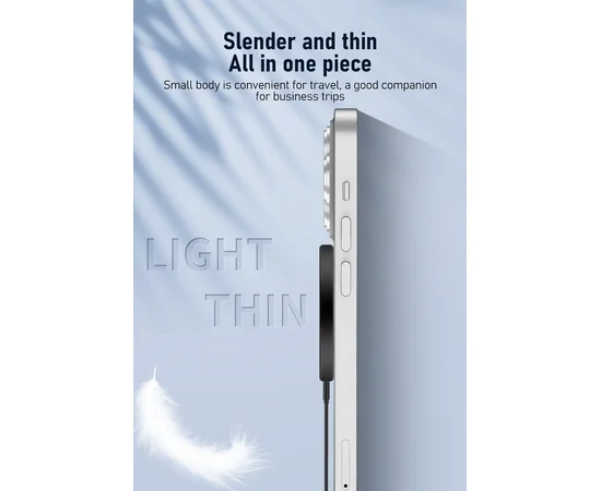 Беспроводное зарядное устройство "Jaster" 30W MagSafe Charger Pad with cable Черный