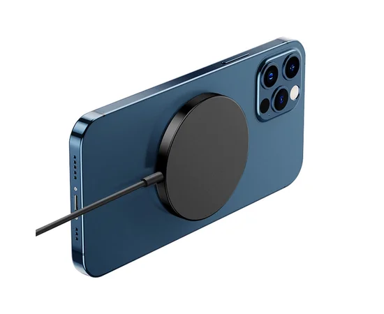 Беспроводное зарядное устройство "Jaster" 20W Magnetic MagSafe Charger Черный
