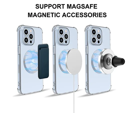 Магнитное кольцо "Sticker Ring" для Magsafe Черное