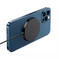 Беспроводное зарядное устройство "Jaster" 20W Magnetic MagSafe Charger Черный