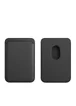Чехол-бумажник Leather Wallet "JASTER" для iPhone with MagSafe Черный
