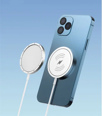 Бездротовий зарядний пристрій Jaster 15W MagSafe Charger Білий