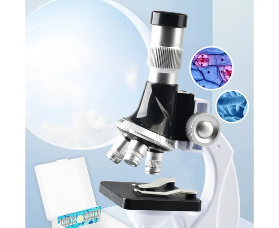 Детский вертикальный микроскоп 3303 Black / White