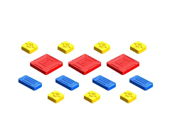 Портативная интерактивная игра Ummi 11844 Sliding Puzzle Colorful