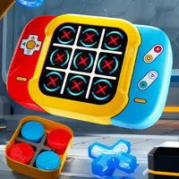 Портативная интерактивная игра Ummi ME-252 2in1 Electronic Tic-Tac-Toe Yellow