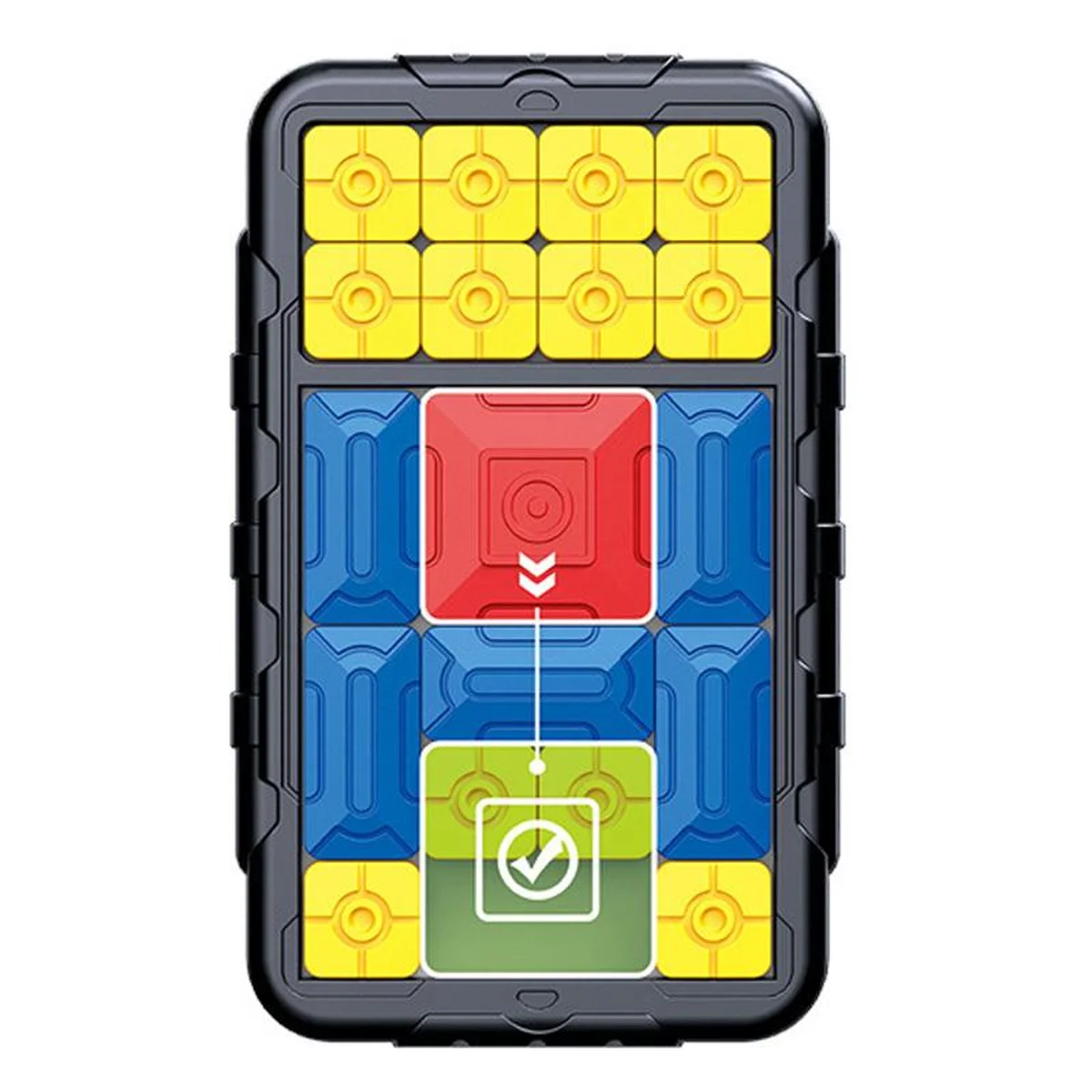 Портативная интерактивная игра Ummi 11844 Sliding Puzzle Colorful