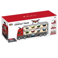 Игровой набор-грузовик SHT D663-T202 Catapult Truck + 8 small car Colorful