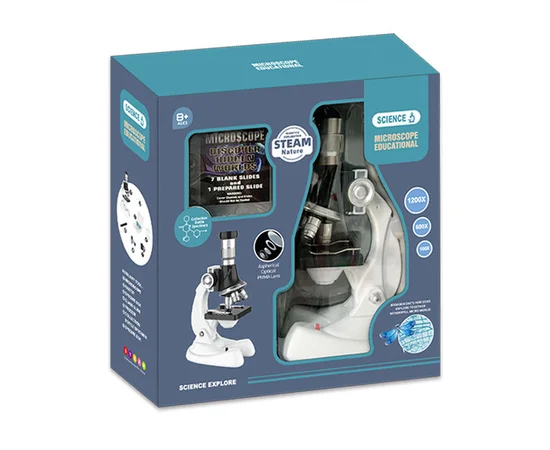 Детский вертикальный микроскоп 3303 Black / White