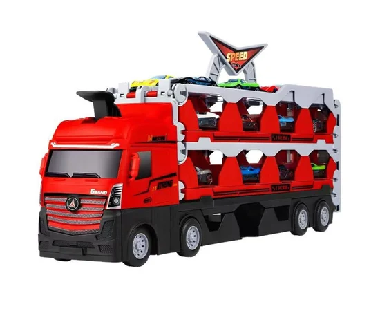 Игровой набор-грузовик SHT D663-T202 Catapult Truck + 8 small car Colorful