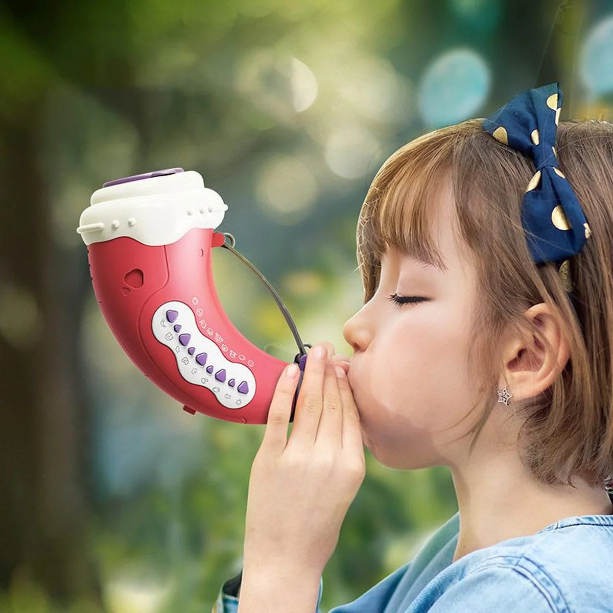 Музыкальная интерактивная игрушка Ummi ME-211 Animal Rallying Cry Red