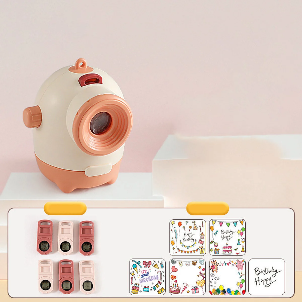 Детский проектор-светильник ME-236 Mood White / Pink