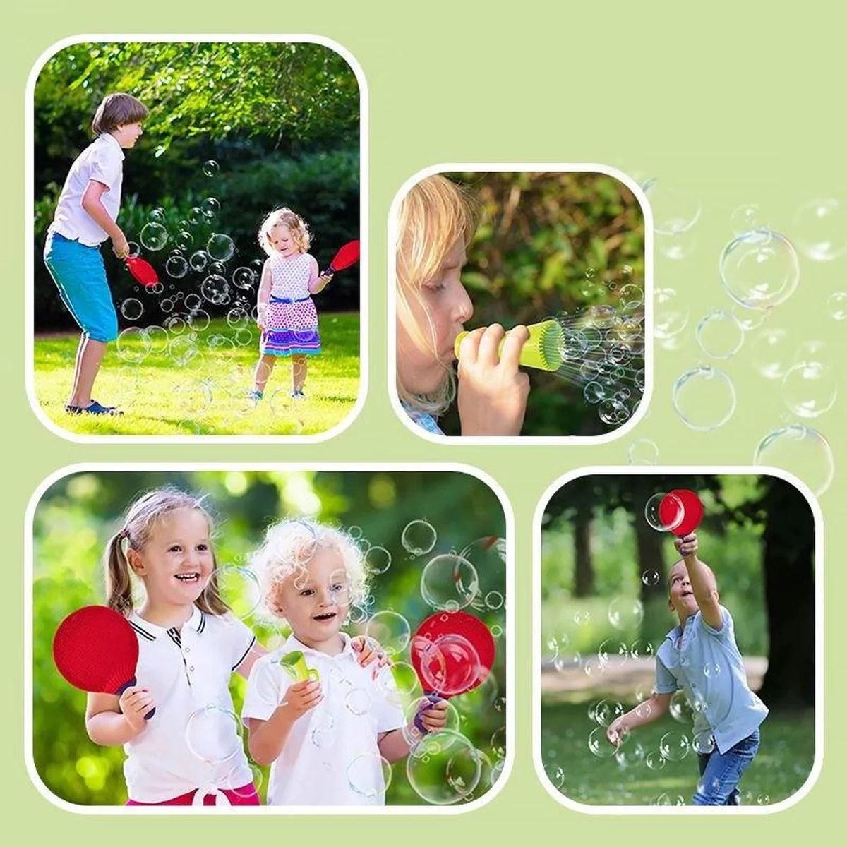 Детский пинг-понг с мыльными пузырями SHT CP085-1 Red