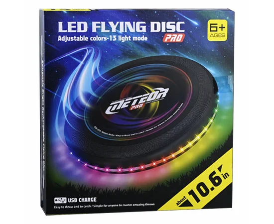 Фрисби 102 Shantom Led (22.5cm) Black