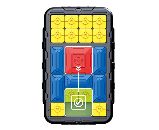 Портативная интерактивная игра Ummi 11844 Sliding Puzzle Colorful