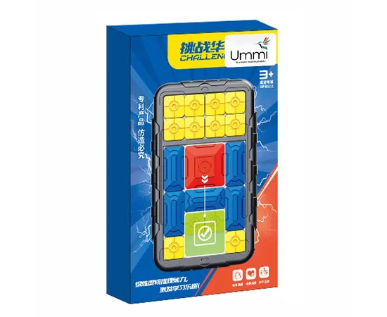 Портативная интерактивная игра Ummi 11844 Sliding Puzzle Colorful