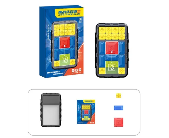 Портативная интерактивная игра Ummi 11844 Sliding Puzzle Colorful