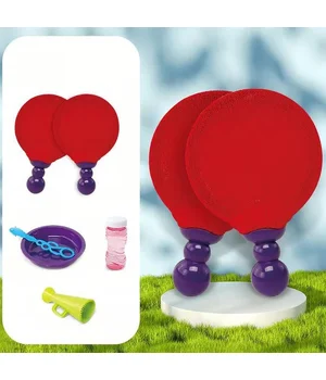 Детский пинг-понг с мыльными пузырями SHT CP085-1 Red