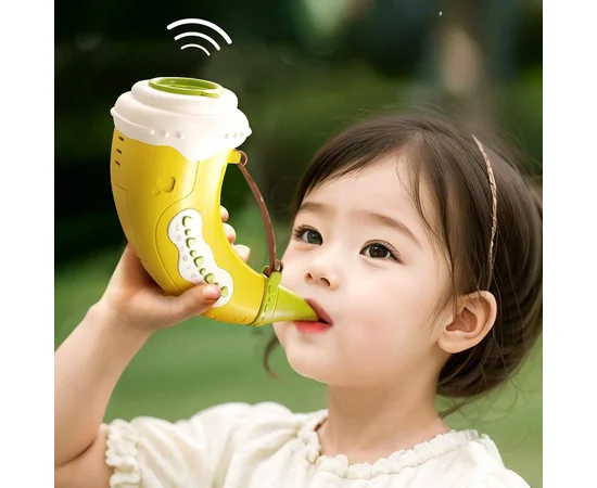 Музыкальная интерактивная игрушка Ummi ME-211 Animal Rallying Cry Yellow