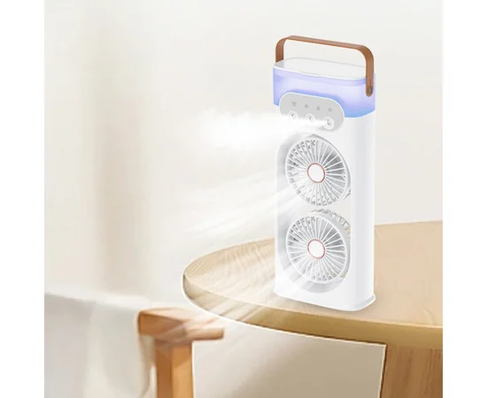 Настольный вентилятор SL617 2in1 с водяным охлаждением White