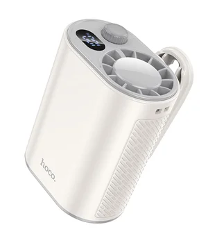 Портативный вентилятор Hoco HX609 handheld folding fan 3600 mAh White