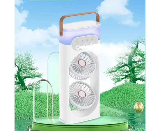 Настольный вентилятор SL617 2in1 с водяным охлаждением White