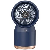 Настільний вентилятор SL09 з водяним охолодженням 3600 mAh Blue