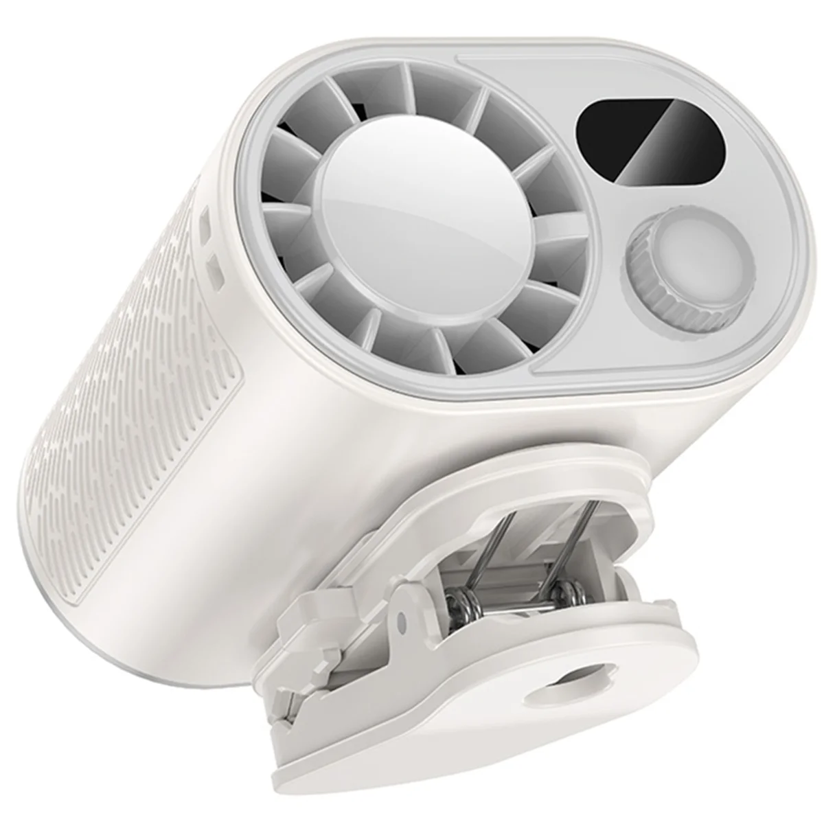 Портативный вентилятор Hoco HX609 handheld folding fan 3600 mAh White