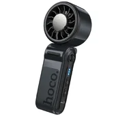 Портативний вентилятор Hoco HX604 handheld folding fan 3000 mAh Navy Blue