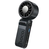 Портативный вентилятор Hoco HX604 handheld folding fan 3000 mAh Navy Blue