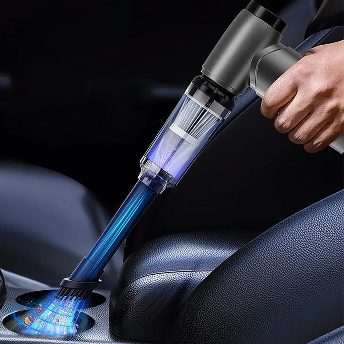 Портативный турбовентилятор WIWU Wi-FS015 Hurricane 4000 mAh Gray