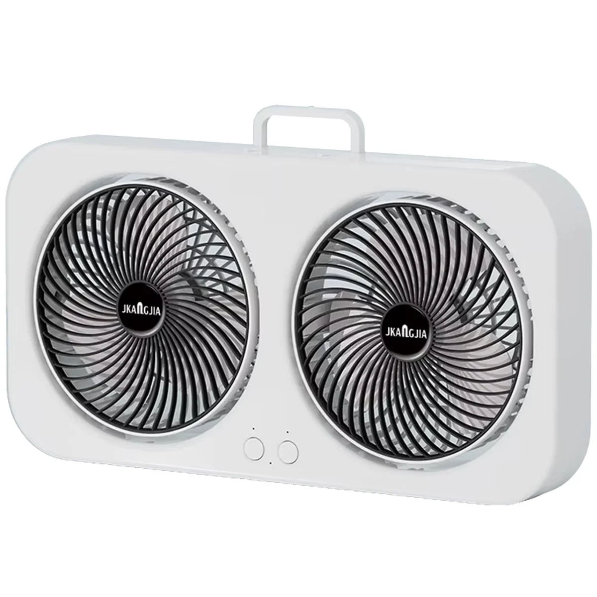 Настольный вентилятор F105 Dual-Fan Design 1800mAh Black