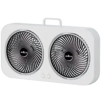 Настольный вентилятор F105 Dual-Fan Design 1800mAh Black