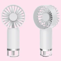 Портативный вентилятор SL610 с водяным охлаждением 500mAh White