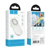 Портативний вентилятор Hoco HX611 ultra-thin pocket 900 mAh Milky White